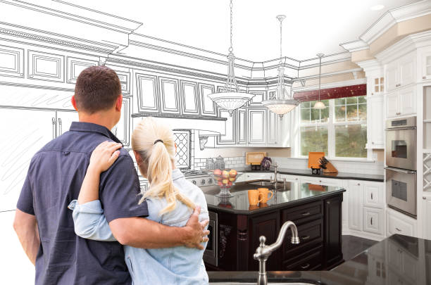 Custom kitchen cabinets installed in a Frisco home